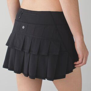 Lululemon Pace Setter Skirt Black Size 8